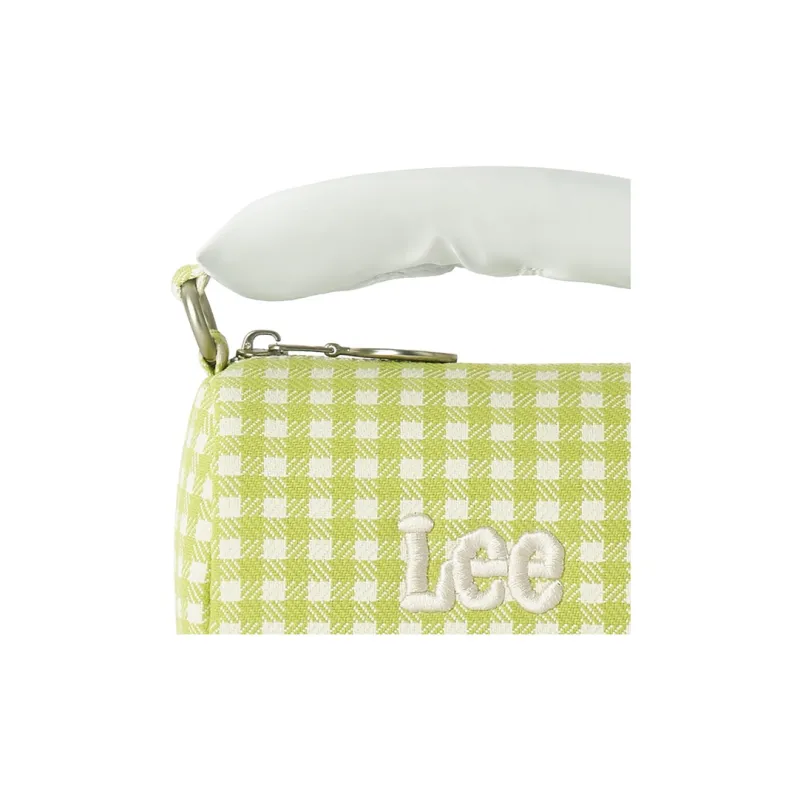 Lee Fabric Handbag Women's Green Plaid-9