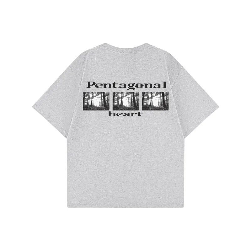 PENTAGONAL HEART T Shirt Unisex-15