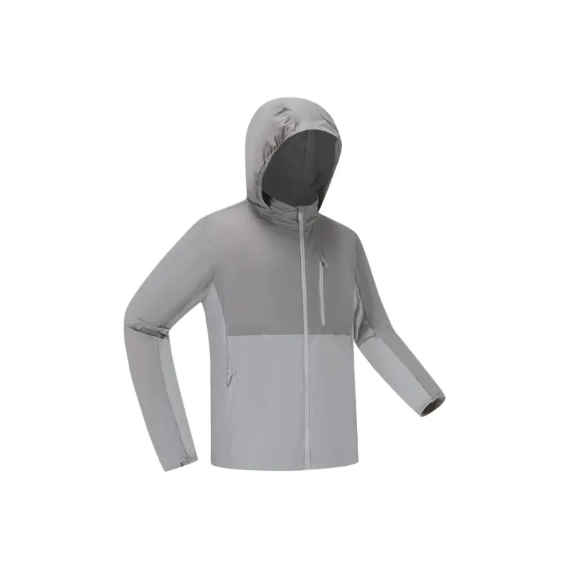 DECATHLON 500 Series Jacket Men's Lead Gray/Stone Gray-1