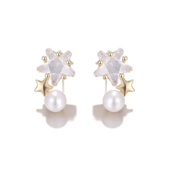 Clect Eco Friendly Alloy Stud Earrings Women's