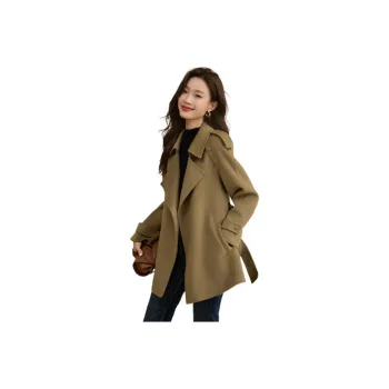 Mo Han Yi Mei Coats Women's Cool Camel