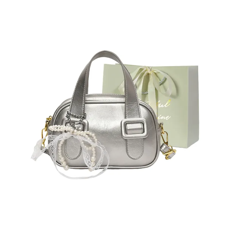 JIANGLIDA PU Bowling Bag, Handbag Regular Women's Multicolor-8