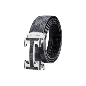 ALI THE FOX Cow Leather Belts Unisex 3.5CM