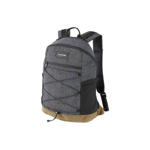 Dakine Polyester Backpack Medium Size Unisex Gray Floral