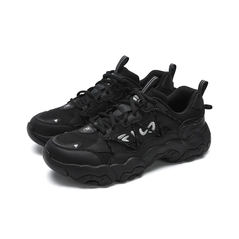 FILA FLUID 6 Low Top Casual Shoes Men's Black-2