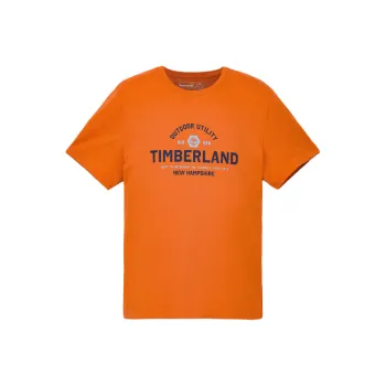 Timberland SS25 T Shirt Men's Orange