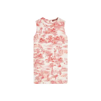 MaxMara Studio Eresia All Over Printed Top