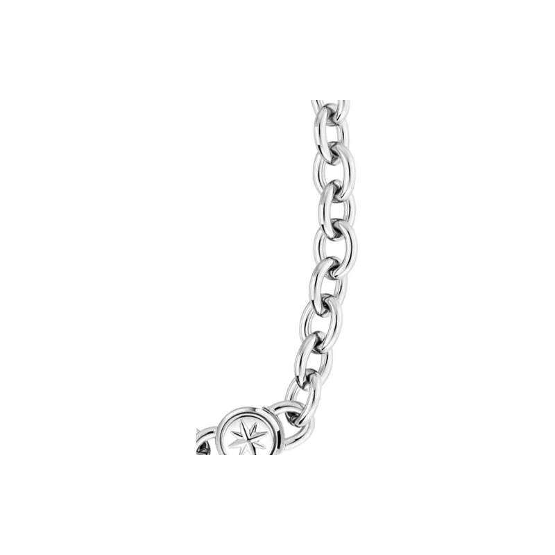 BROSWAY Titanium Steel Necklaces Men's Silver-1