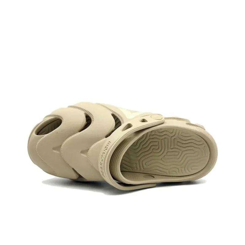 PEAK Pole Hole Shoes Clogs Unisex Khaki-3