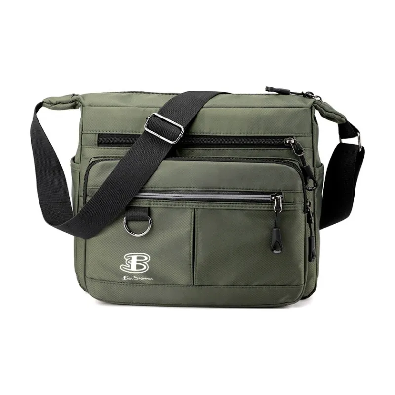 BEN SHERMAN Nylon Shoulder Bag Unisex Multicolor-7