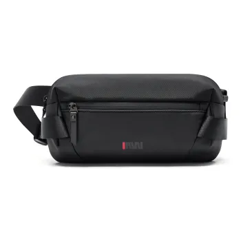 SEPTWOLVES Fabric Crossbody Bag Regular Unisex Black