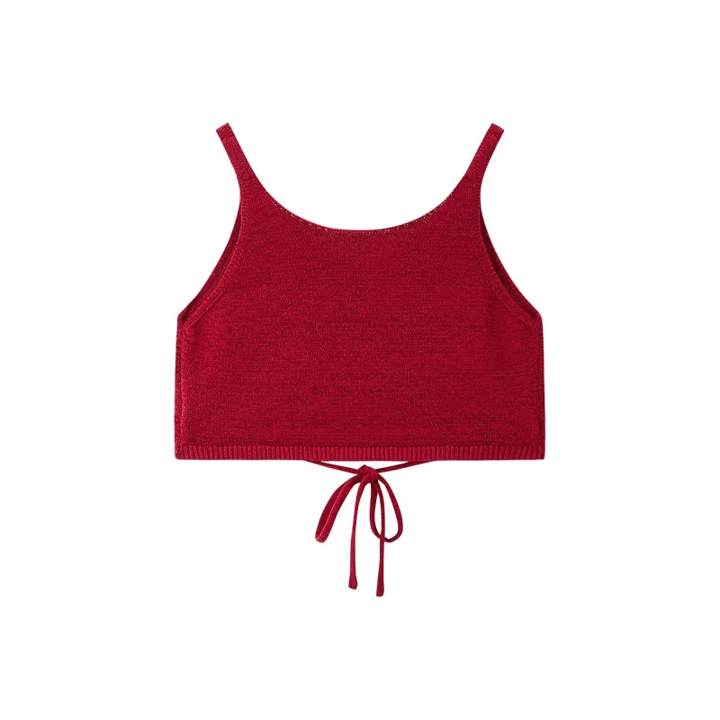 LEDIN Knitwear Women's Samba Red-1