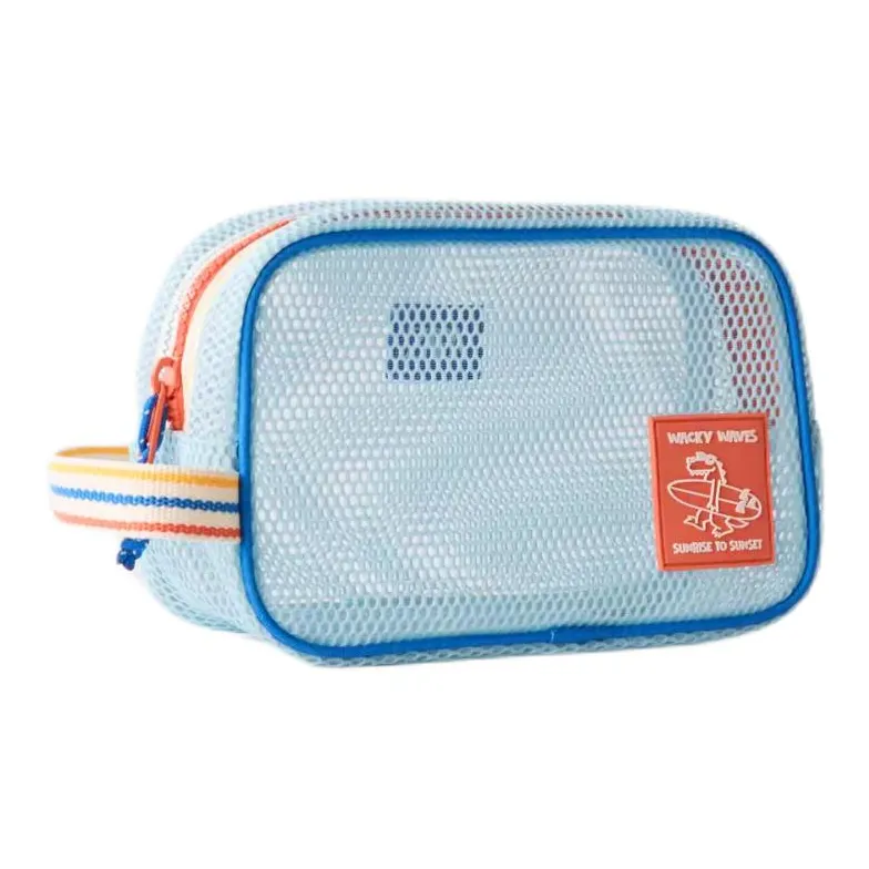 ZARA Polyester Toiletry Bag Kids' Blue-1