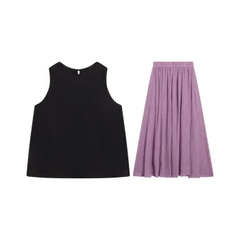 PLANE DRIFT Two Piece Skirt Sets Women's
