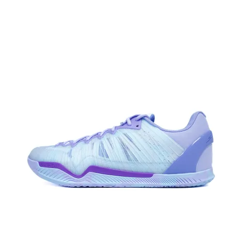 Serious Player Only Player 1 Cushioning, Slip Resistant, Lightweight Low Top Basketball Shoes Men
s Silver Lotus Purple