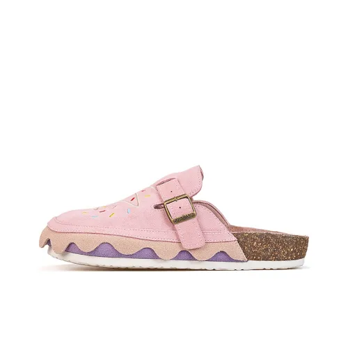 Joy&Mario Abrasion Resistant Slip Resistant Closed Toe Slippers Women's
