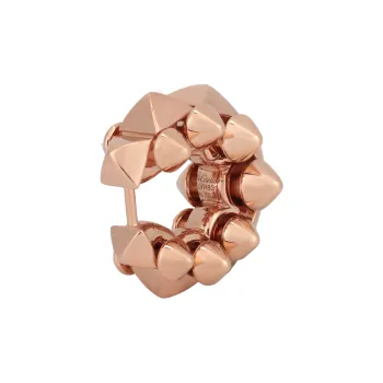 CARTIER 18K Rose Gold Earrings Women's Rose Gold