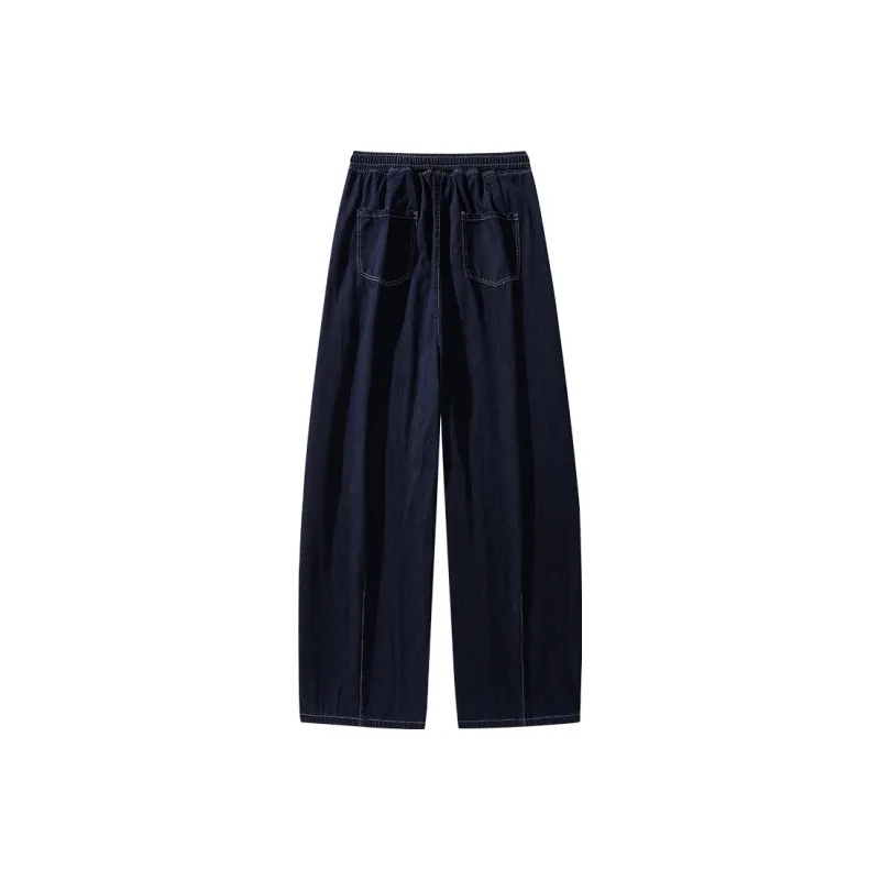 Cotton Gene Jeans Unisex Dark Blue-4