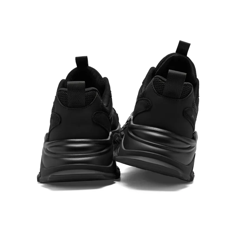 JEEP SPIRIT Low Top Chunky Sneakers Men's Black-6