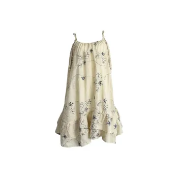 DOKZB Slip Dresses Women's Beige