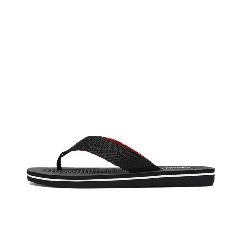 QIUTEXIONG Abrasion Resistant Slip Resistant Flip Flops Men's