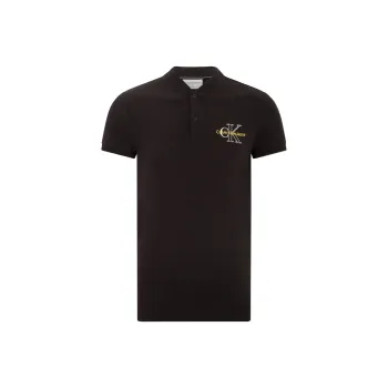 CALVIN KLEIN Polo Shirt Men's Black