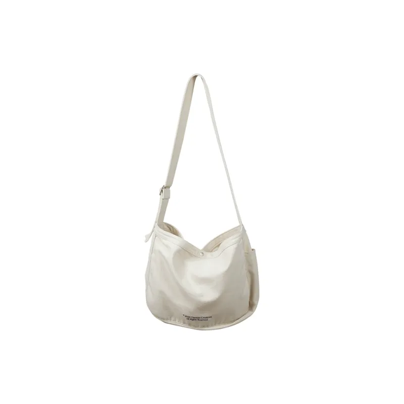 CHEMIST CREATIONS Polyester Commute Shoulder Bag Unisex Navy Blue/cream White-9