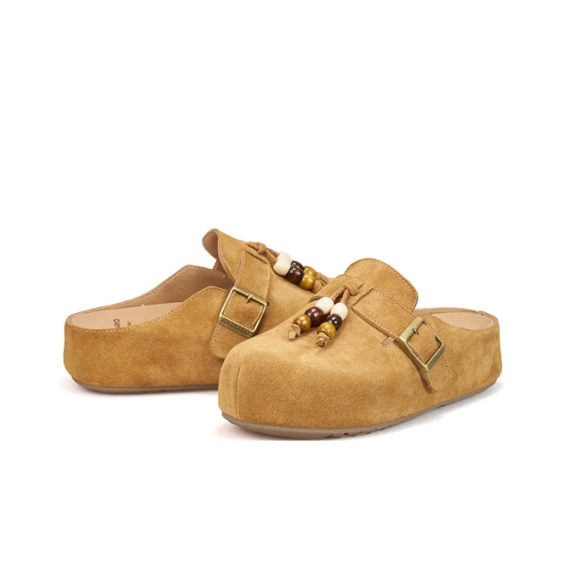 Joy&Mario Slip Resistant Quick Dry Closed Toe Slippers Women's-10