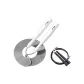 LINING Jump Rope Pearl White+Steel Wire Jump Rope Black