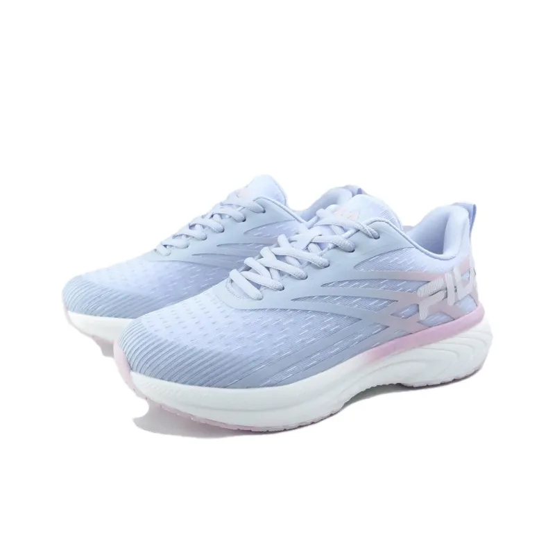 FILA Streamline Anti Slip Wear Resistant Low Top Casual Running Shoes Women's Light Blue-1
