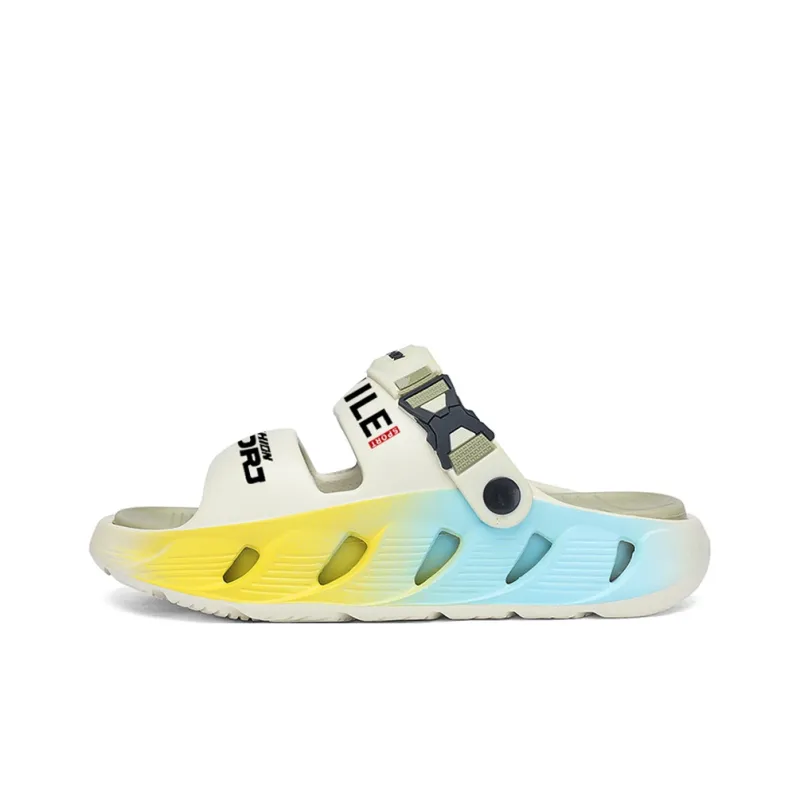YUZHAOLIN Beach Sandals Men Volcanic Gray/Mint Green/Maillard-0