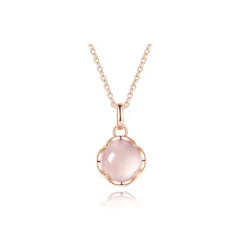 WINGSTOP Glass Cat Eye Necklaces Women's