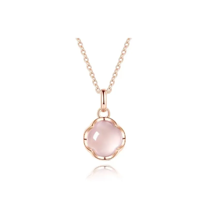 WINGSTOP Glass Cat Eye Necklaces Women's-0