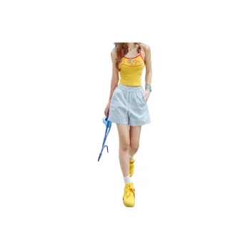 Wen Shan Casual Shorts Women's Blue