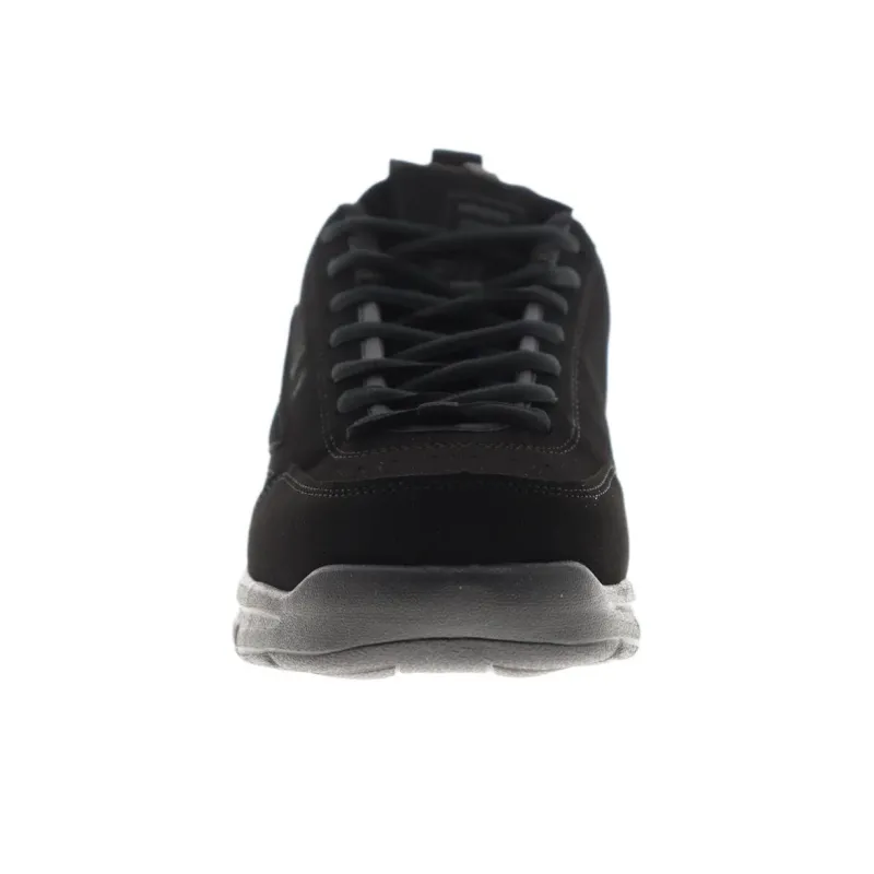 FILA Disruptor SE Anti Slip Wear Resistant Low Top Casual Shoes Men's Black-4