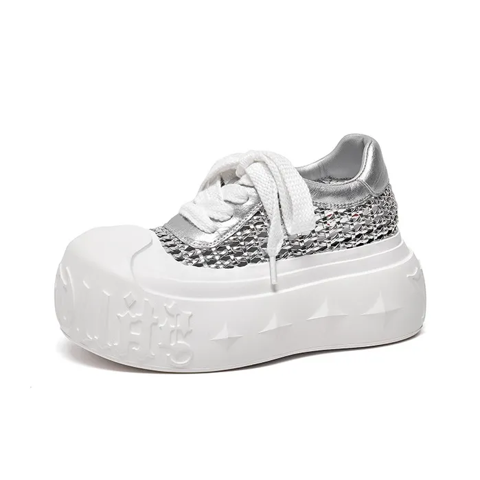 Lee Cooper Slip Resistant, Abrasion Resistant, Breathable, Height Increasing Low Top Skateboard Shoes Women's-1