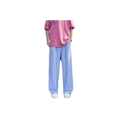 DUATOGE Casual Pants Men Blue 