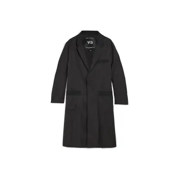 Y 3 Trench Coats Men Black