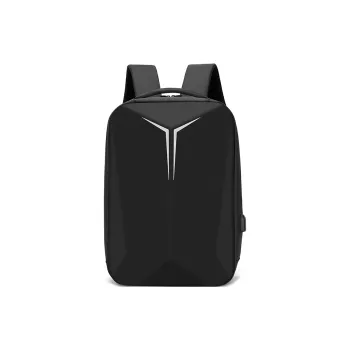 OUZIHUANG Oxford Backpack Men's Black/Gray/Blue