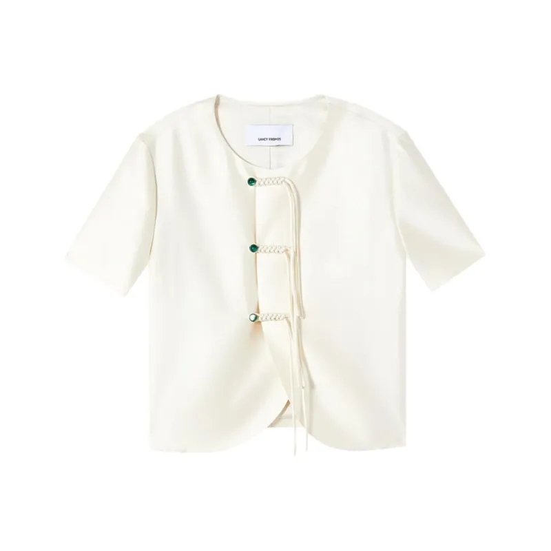 LANCY Jackets Women's Ecru-0