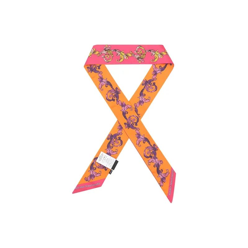 VERSACE JEANS COUTURE Barocco print Silk Scarf-2