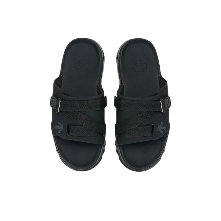 DESCENTE DELTA Collection Slide Slippers Women's Black-2