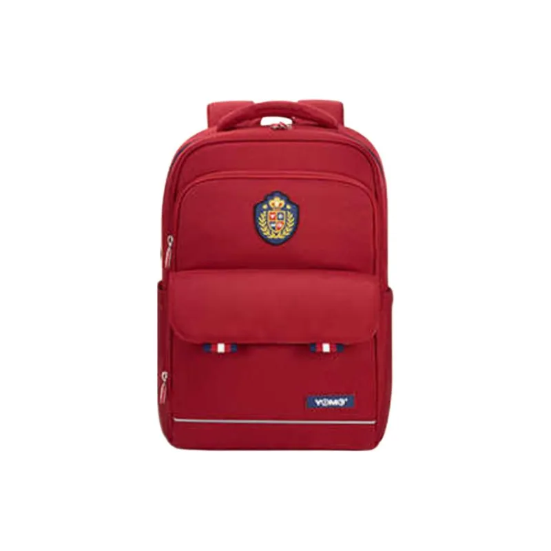 YOME Polyester Backpack Small Size Unisex Red/Burgundy-4