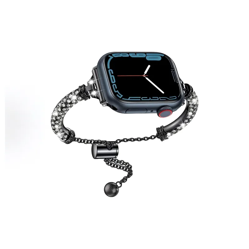 KVZUVUU Apple Compatibility Watch Band Metal-7