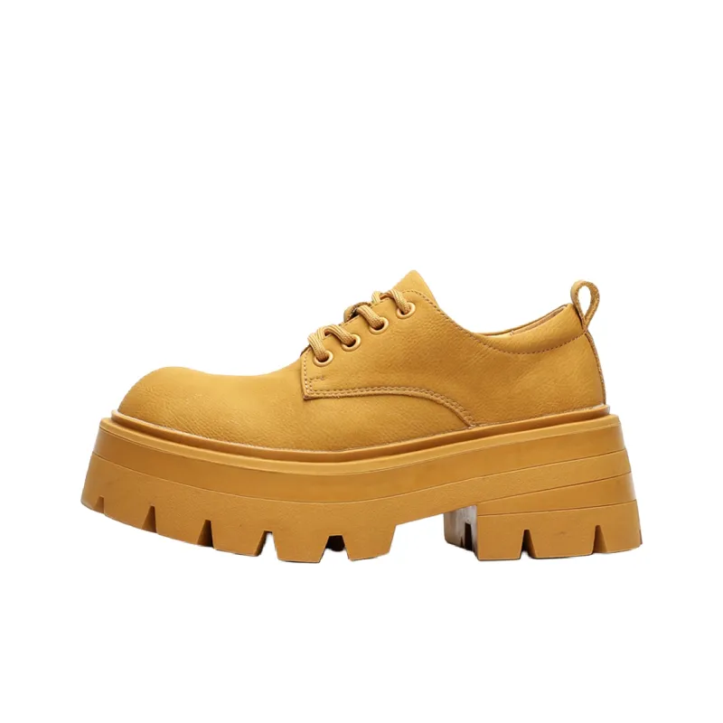 MADALLO Women's Casual Shoes Women's Yellow-5