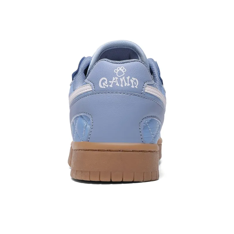 Q AND Slip Resistant Cushioning Abrasion Resistant Low Top Skateboard Shoes Unisex-12