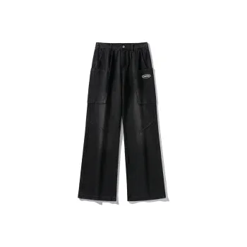 Chinpeno Jeans Unisex Black Gray Color