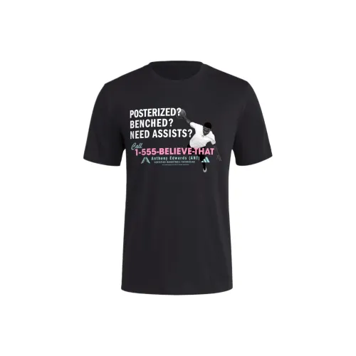 Adidas Free Shipping With AdiClub Anthony Edwards Billboard Tee