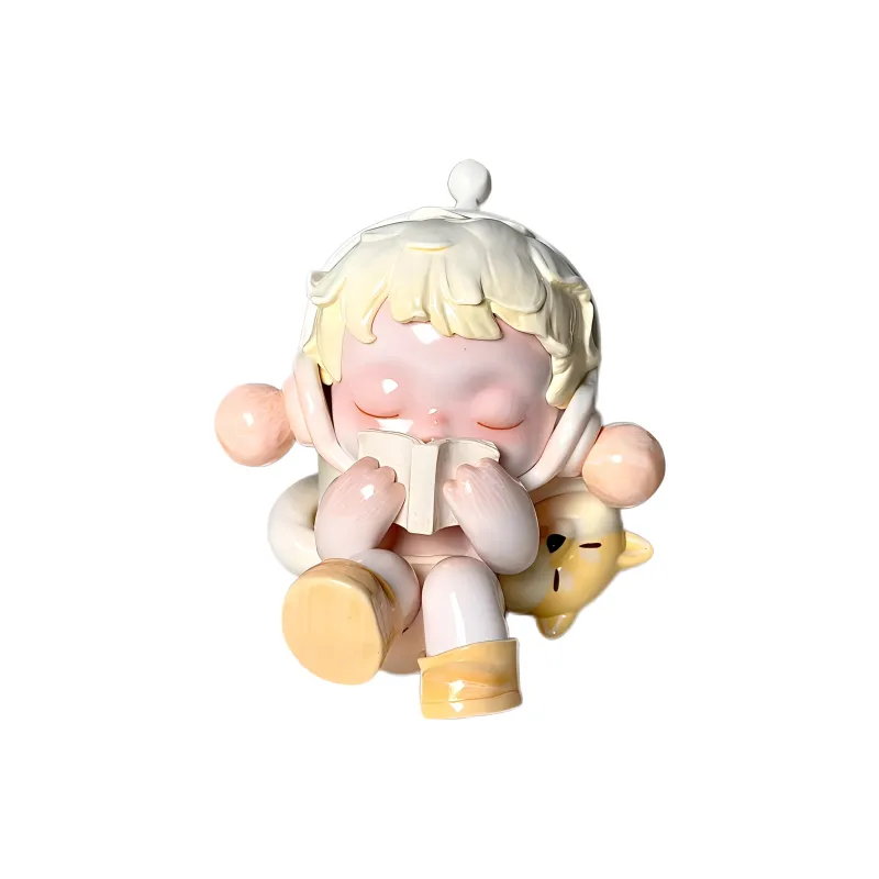 [Modified Doll] POP MART Skullpanda Temperature Collection, Imagination In Comfort Hang Tag Box 11.8cm-3
