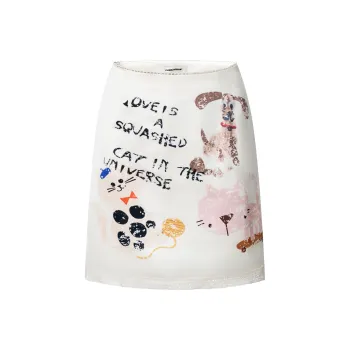 CLIMAX VISION Cute Pet Series Casual Short Skirts Women's